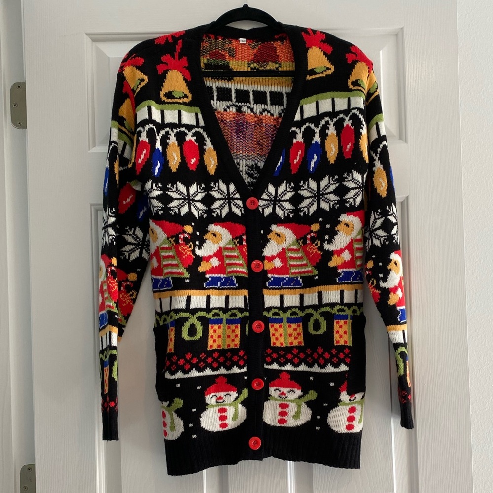 Christmas/ holiday sweater/cardigan